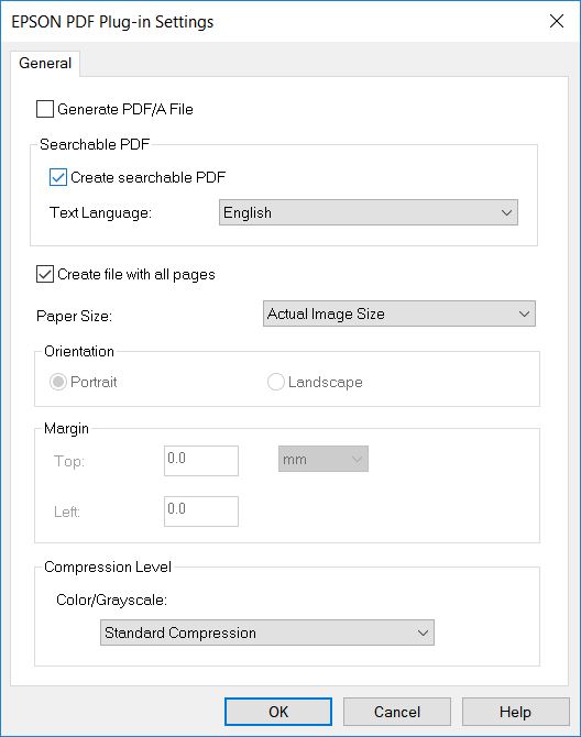 Document Capture Pro NA-Version: Und auch in DCP ist die Option jetzt auswählbar - wiederum ohne explizite Installation einer OCR-Komponente.