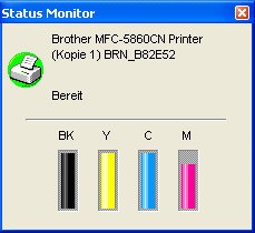 Brother MFC-5860CN und MFC-845CW