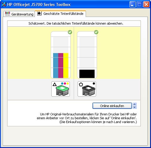 HP Officejet J5780