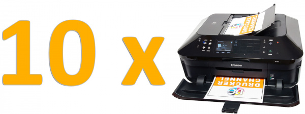 Zehn Druckertester gesucht: Bewerben Sie sich als einer von 10 Testern für den Canon Pixma MX925.