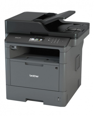 Brother DCP-L5500DN: Multifunktionsgerät ohne Fax - kleiner Farbtouchscreen (3,6 Zoll), ADF für 50 Seiten und 40 ipm Druckgeschwindigkeit.