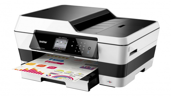 Brother MFC-J6520DW: Büro-Multifunktionsdrucker Duplex-Drucker, Kopierer, Scanner Fax und ADF - alles bis ins Format A3.