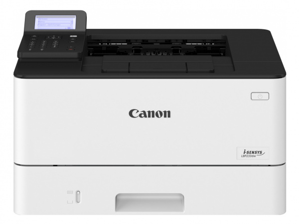 Canon i-Sensys LBP243dw: Etwas langsamere Version. Zudem gibt es keine Postscript-Unterstützung.