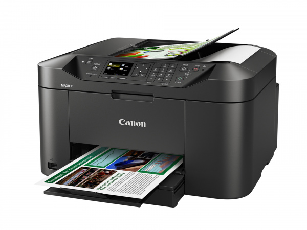 Canon Maxify MB2050: Günstiger Bürotintendrucker mit Pigmenttinte ohne aufregendem Funktionsumfang.