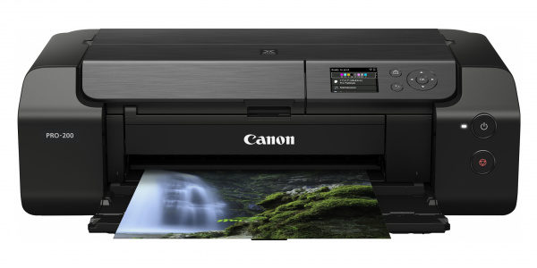 Canon Pixma Pro-200: A3-Fotodrucker mit Dye-Tinten für Hochglanzdrucke.