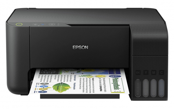 Epson Ecotank L3110: Entspricht der ET-2710-Serie, jedoch ohne Wlan und App/Online-Unterstützung.
