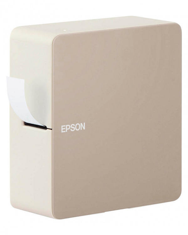 Epson Labelworks LW-C610: Ein eleganter, portabler Etikettendrucker, der über eine intuitive mobile App mit kristallklarer 360-dpi-Auflösung druckt.