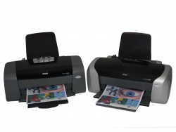 Epsons neue Office-Geräte mit neuen Tinten: Epson Stylus D68 und D88.