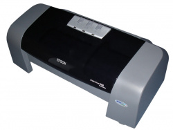 Epson Stylus D68: The housing consists essentially only of a lower and an upper part.