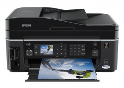 Epson Stylus SX610FW: Multifunktionsgerät mit Fax, ADF und Netzwerk.