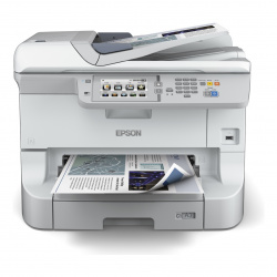 Epson Workforce Pro WF-8510DWF: Passendes AIO mit Fax, DADF und Touch-Bedienung.