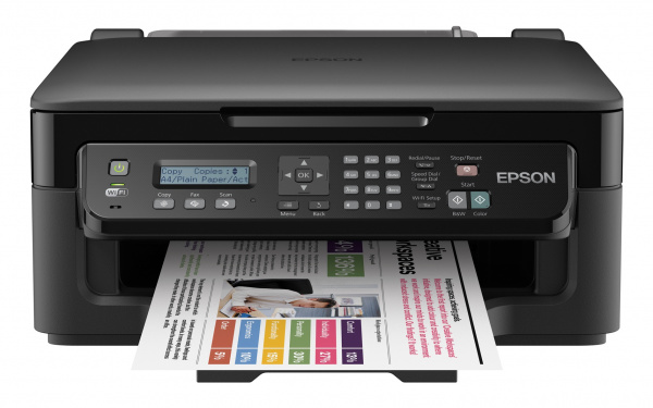 Epson Workforce WF-2510WF: Einfaches Multifunktionsgerät mit Fax.