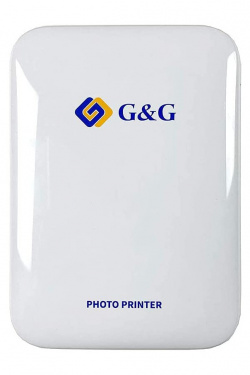 G&G Photo Printer: Kompakter Fotodrucker mit Akku.
