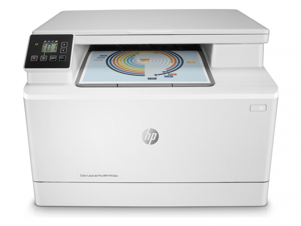 HP Color Laserjet Pro MFP M182n: 3-in-1-Version, ohne ADF.
