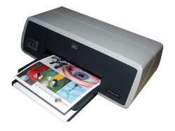 HP DeskJet 5740: Drucker mit minimaler Ausstattung.