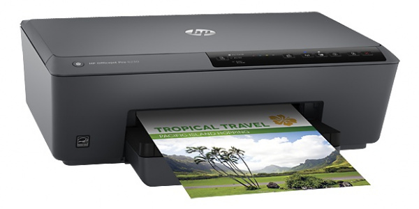 HP Officejet Pro 6230: Einfacher Duplex-Bürodrucker mit moderaten Folgekosten und günstigem Einstiegspreis.