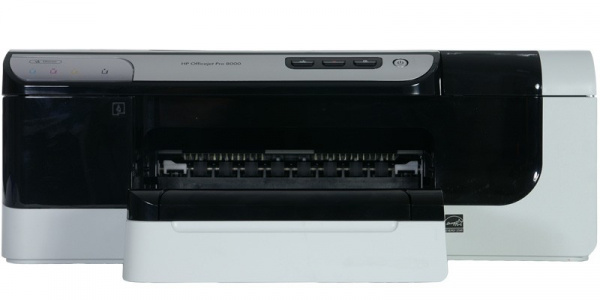 HP Officejet Pro 8000: Ansicht von vorne.