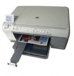 HP Photosmart C5280: Ist minimal schneller als der C4280 und bedruckt CDs.
