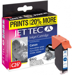 Kompatibel zum Canon IP4200: Jettec verspricht für die Tinten-Klone eine um 20 Prozent erhöhte Druckleistung.