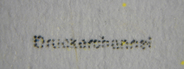 Kyocera FS-C2626MFP: Druckt Yellow Dots.