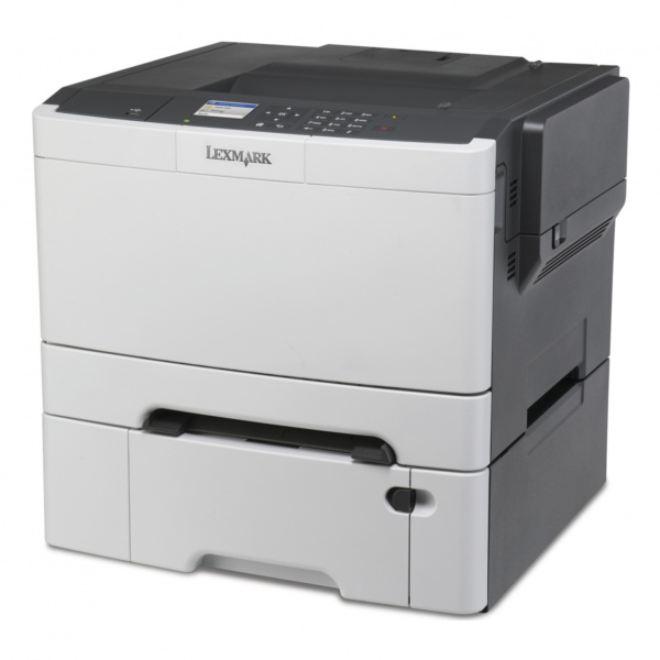 Lexmark CS410dtn: Farblaser mit 30 ppm, Ethernet, Duplexer und zweiter Papierkassette.