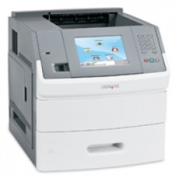 Lexmark T656dne: S/W-Laserdrucker mit Touchscreen.