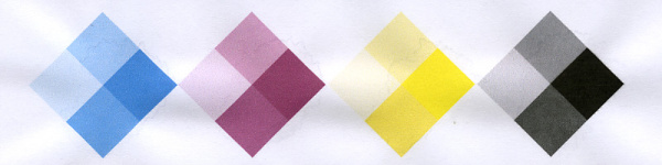 Kodak-Drucker mit Pigmenttinte: Die Tinte verläuft nicht.