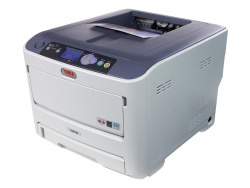 Oki C610dn: Schneller Farbdrucker für große und schwere Papiere.