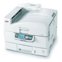 Oki C9600n: Der Profi-Farbdrucker verarbeitet Formate von DIN A6 bis hin zu A3+.