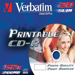 Cover - Verbatim CD-R Photo Printable