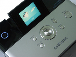 Samsung SPP-2040: Bedienfeld und Display.