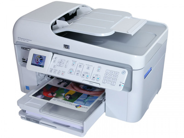 HP Photosmart Premium Fax C309a: Zwar recht teuer aber mit bester Ausstattung.