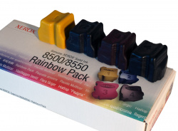 Rainbow Pack: Vier Farbwürfel.