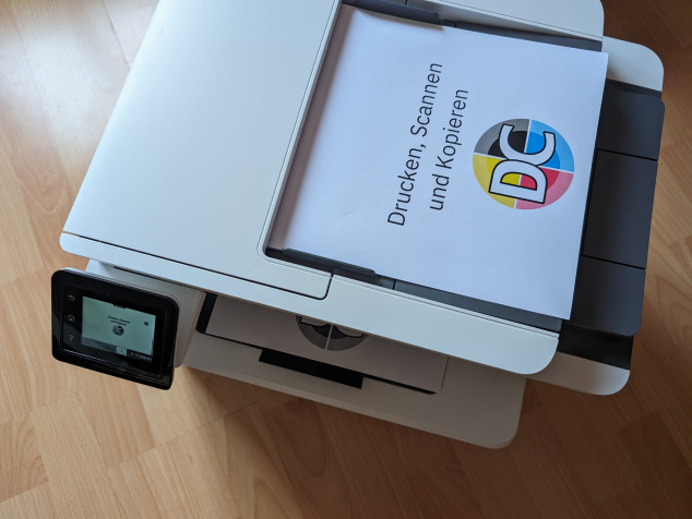 HP Laserjet Pro MFP 4102fdw: Auswertung zum Themengebiet Druck, Scan & Kopie nach rund sechs Wochen im Intensivtest.