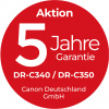 Bis zu fünf Jahre Garantie auf Canon-Scanner