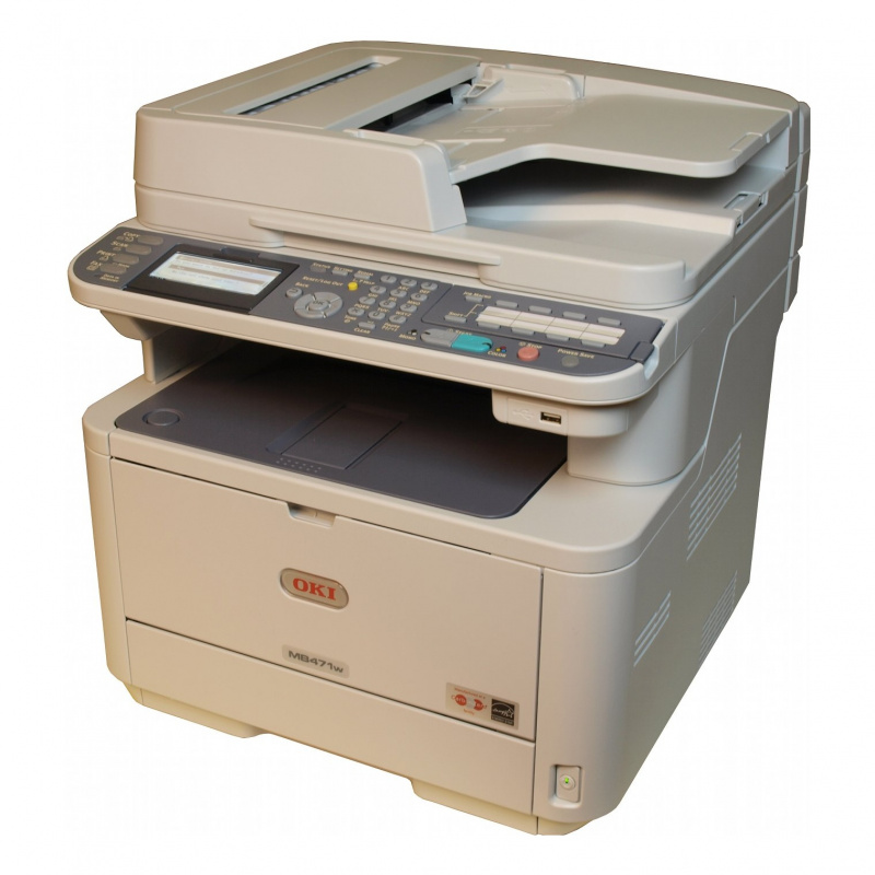 Oki MB471dnw - S/W-Multifunktionsdrucker (Laser/LED) | Druckerchannel