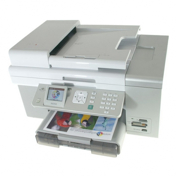 Lexmark X9350: Solide verarbeiteter Lexmark-All-in-One.