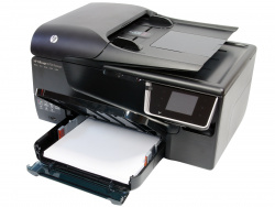 HP Officejet 6700 Premium: Hat lediglich ein Papierfach.