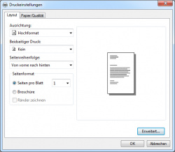 HP: Spartanisch, aber übersichtlich.