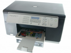 HP Officejet Pro L7480: Magere Ausstattung, dafür günstige Druckkosten und hohes Tempo.