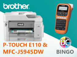 Februar 2019: Brother Drucker im Wert von insgesamt 509 Euro zu gewinnen.