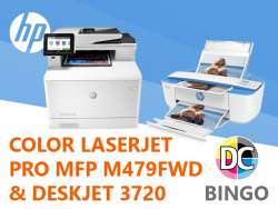 November 2019: Profi-Farblaser mit Dual-Duplex-ADF und kleiner Deskjet-Multifunktionsdrucker von HP zu gewinnen.