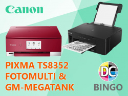 März 2021: MegaTank-Drucker, PIXMA-Foto-Multifunktionsdrucker und Spezialpapier von CANON zu gewinnen.