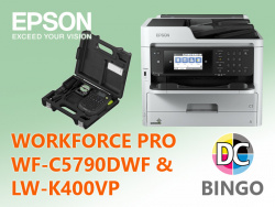 Im April 2021: gibt es den hochwertigen Workforce-Bürodrucker und einen Profi-Labelworks von Epson zu gewinnen.