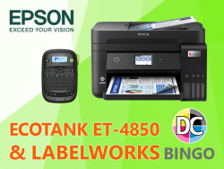 Im August 2022: gibt es einen Epson EcoTank ET-4850 und einen LabelWorks-Drucker zu gewinnen.