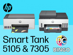 Bingo 255 Teaser 4:3 - Oktober 2024 - HP Smart Tank 7305 HP Smart Tank 5105