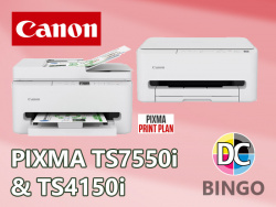 Gewinne im August 2025: Zwei Tintendrucker für den "PIXMA Print Plan" von Canon zu gewinnen.