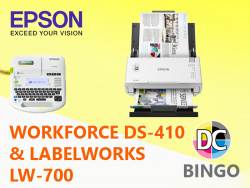 Juni 2019: Dokumentenscanner und Labeldrucker von Epson zu gewinnen.
