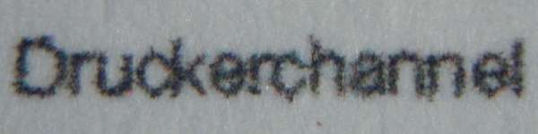 Brother DCP-J515W: Text still legible, but slightly blurred.