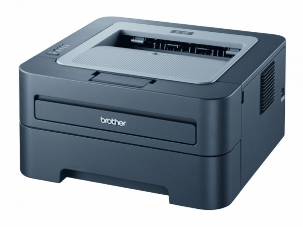 HL-2240D: Der 24ppm-flinke Laserdrucker bedruckt mit seiner Duplex-Einheit auf Wunsch auch umweltschonend die Rückseite.
